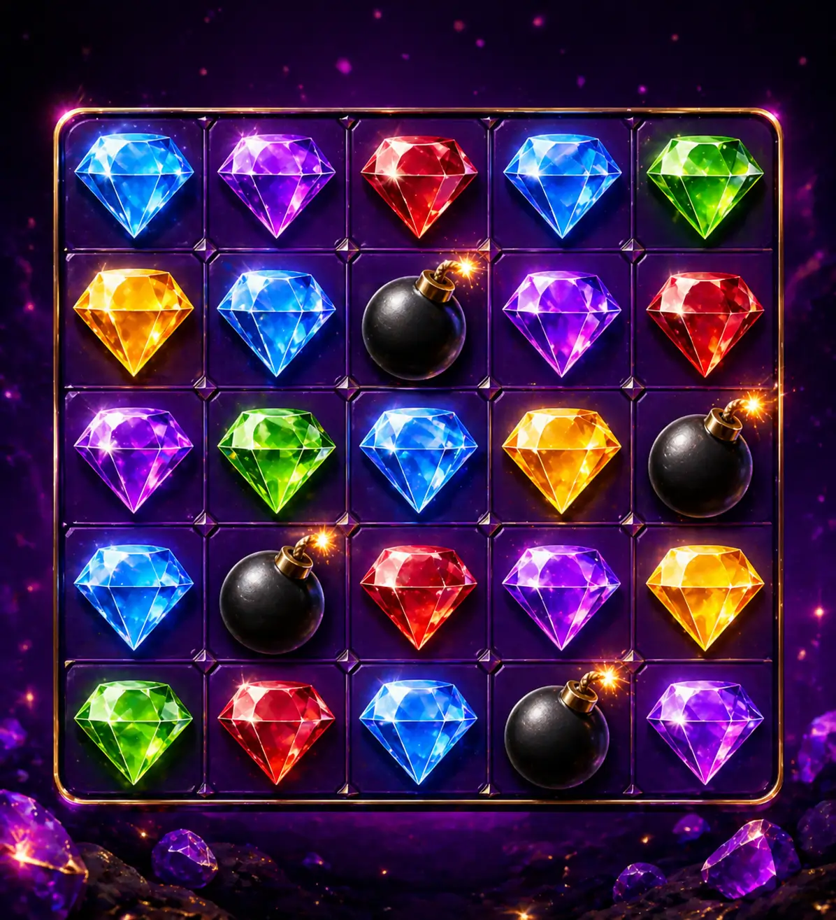 Mines minesweeper game