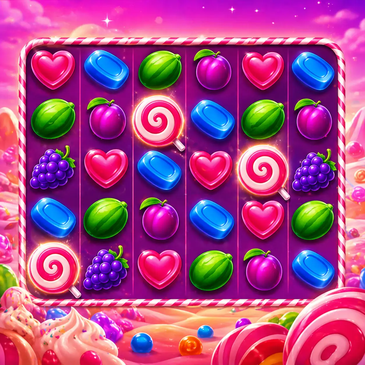 Sweet Bonanza style fruit slot